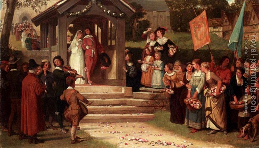 William Frederick Yeames : The Path Of Roses
